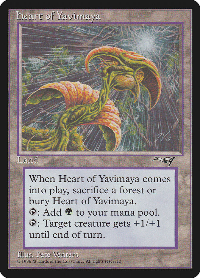 Heart of Yavimaya [Alliances] | Empire Gaming NC