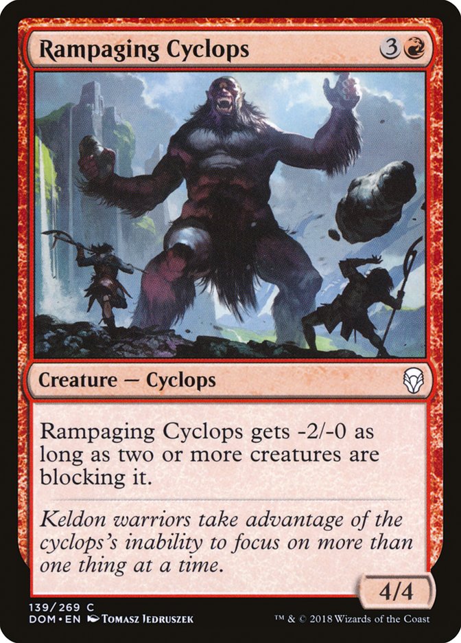 Rampaging Cyclops [Dominaria] | Empire Gaming NC