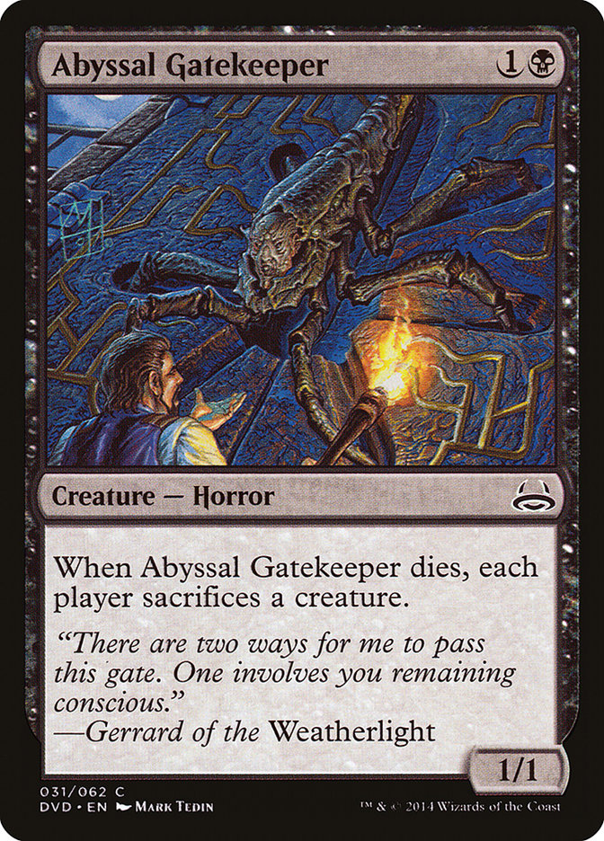 Abyssal Gatekeeper (Divine vs. Demonic) [Duel Decks Anthology] | Empire Gaming NC