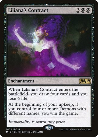 Liliana's Contract [Core Set 2019] | Empire Gaming NC