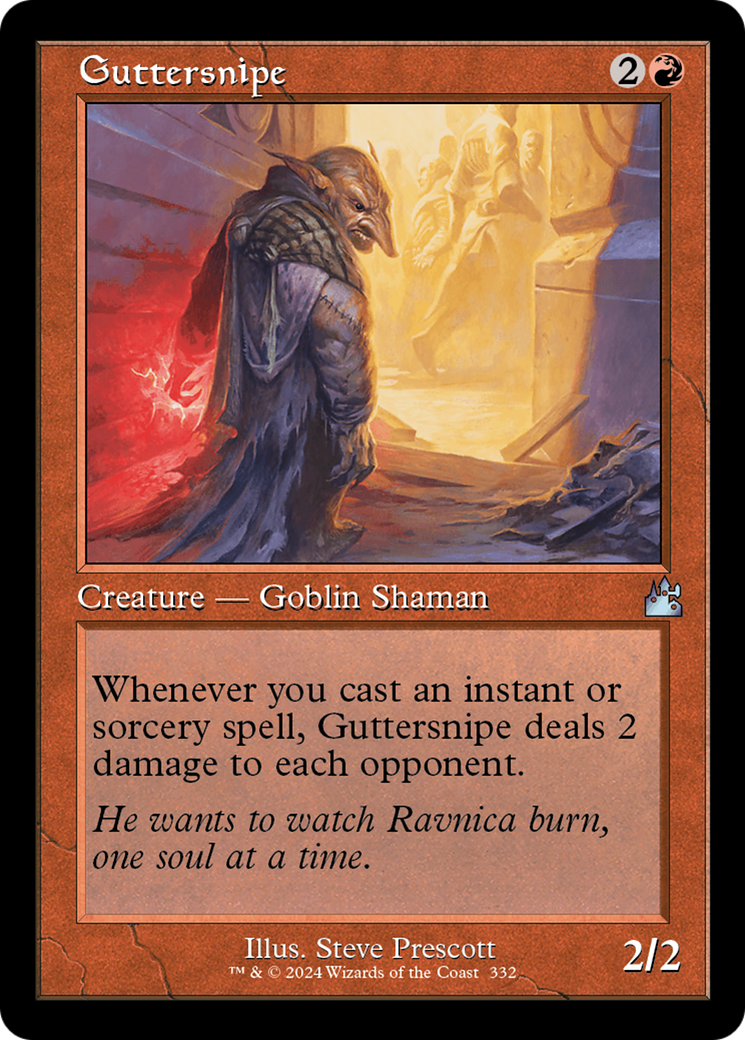 Guttersnipe (Retro Frame) [Ravnica Remastered] | Empire Gaming NC