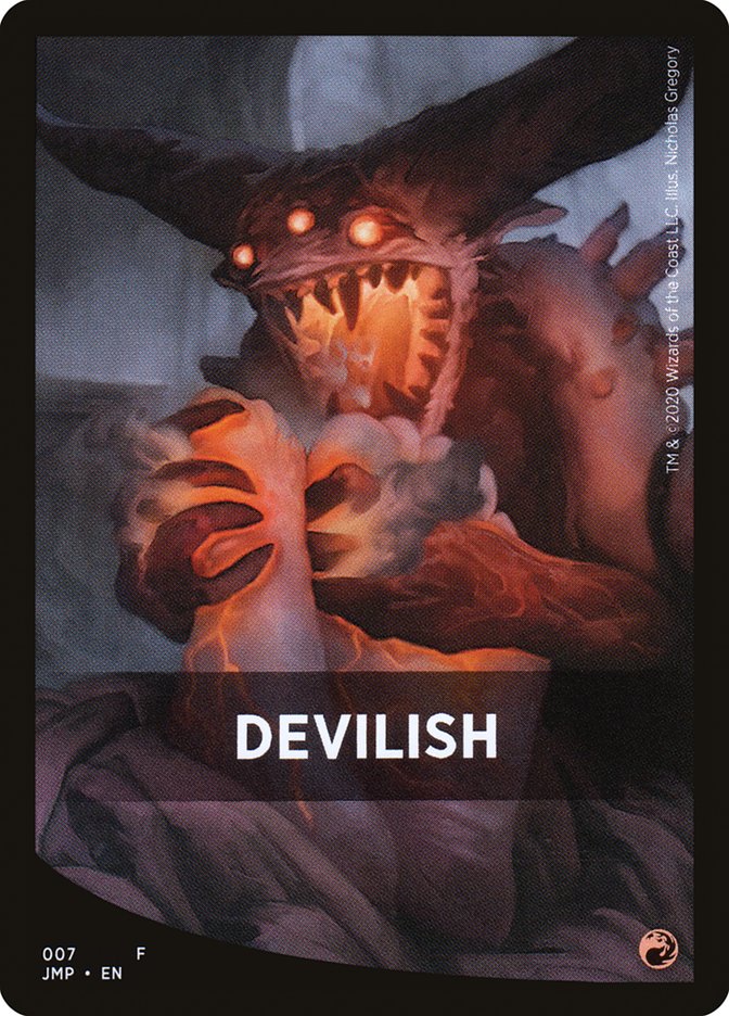 Devilish Theme Card [Jumpstart Front Cards] | Empire Gaming NC