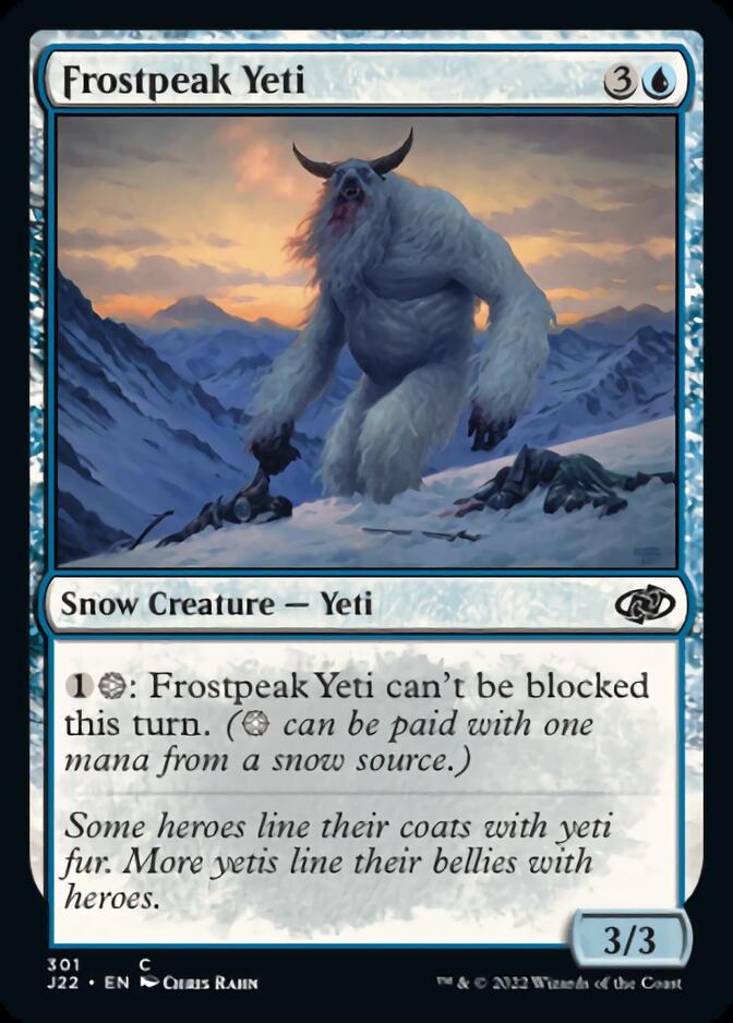 Frostpeak Yeti [Jumpstart 2022] | Empire Gaming NC