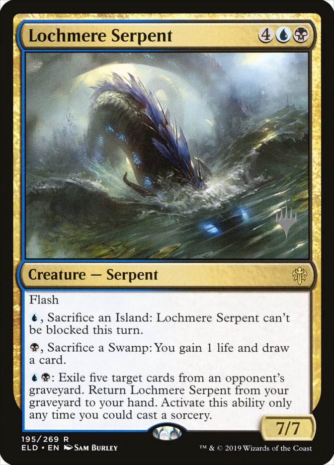 Lochmere Serpent (Promo Pack) [Throne of Eldraine Promos] | Empire Gaming NC