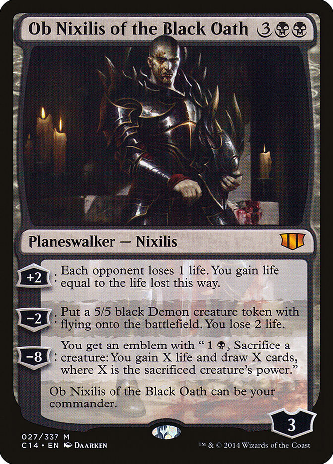 Ob Nixilis of the Black Oath [Commander 2014] | Empire Gaming NC