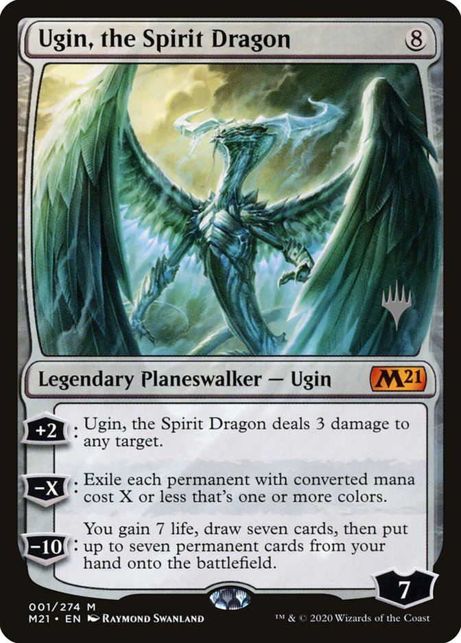 Ugin, the Spirit Dragon (Promo Pack) [Core Set 2021 Promos] | Empire Gaming NC