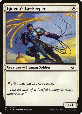 Gideon's Lawkeeper [Archenemy: Nicol Bolas] | Empire Gaming NC