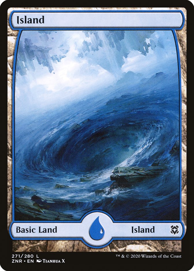 Island (271) [Zendikar Rising] | Empire Gaming NC