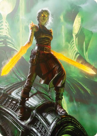 Nahiri, the Unforgiving Art Card [Phyrexia: All Will Be One Art Series] | Empire Gaming NC