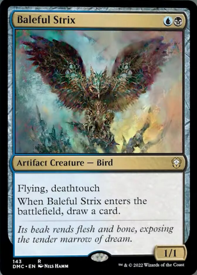 Baleful Strix [Dominaria United Commander] | Empire Gaming NC