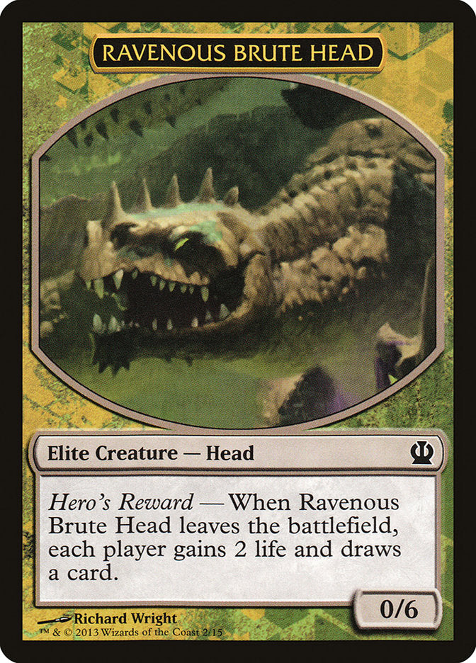 Ravenous Brute Head [Hero's Path Promos] | Empire Gaming NC