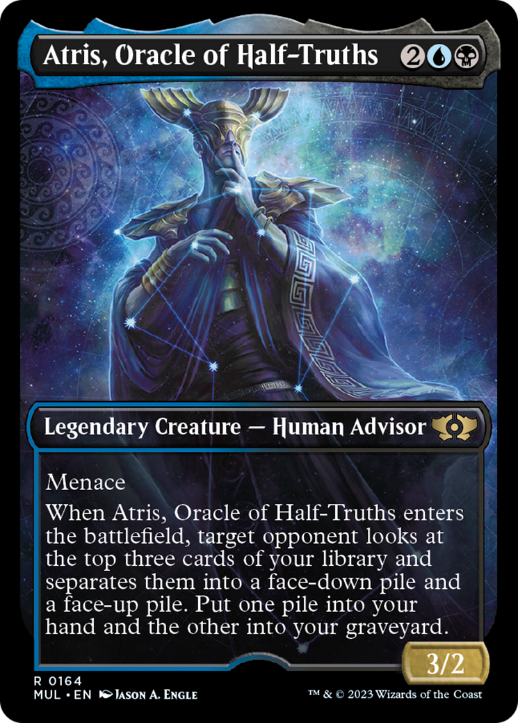 Atris, Oracle of Half-Truths (Halo Foil) [Multiverse Legends] | Empire Gaming NC