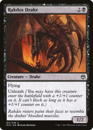 Rakdos Drake [Iconic Masters] | Empire Gaming NC