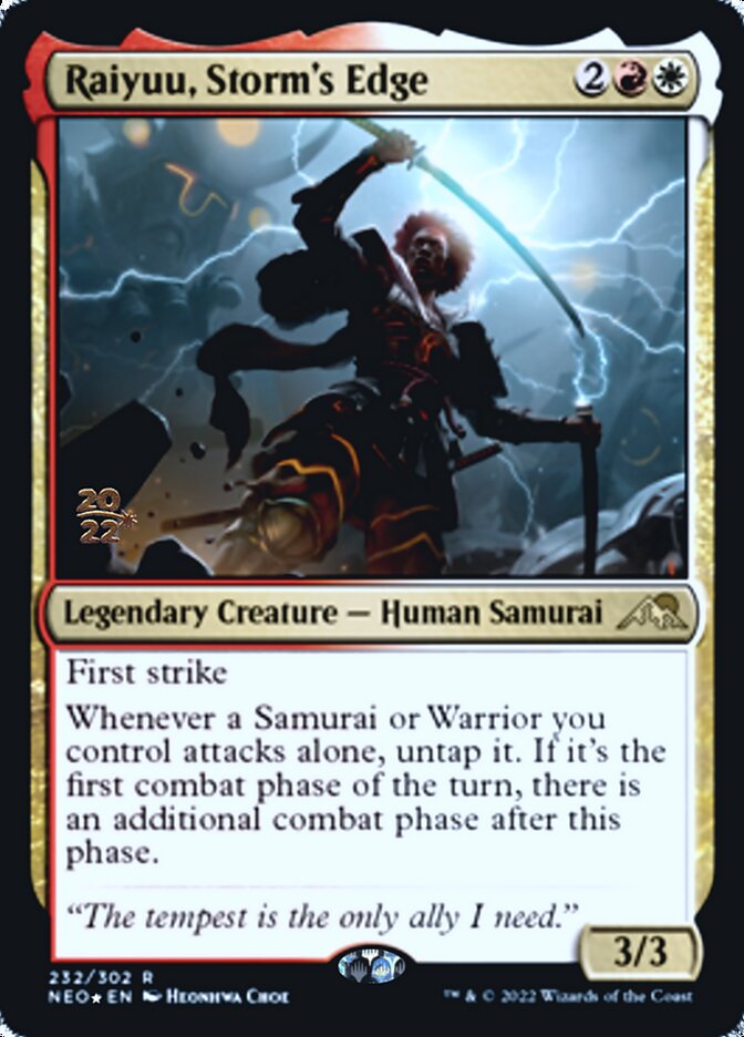 Raiyuu, Storm's Edge [Kamigawa: Neon Dynasty Prerelease Promos] | Empire Gaming NC