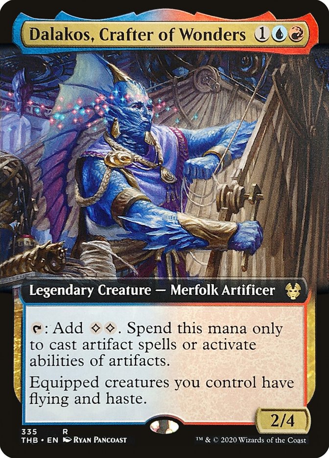 Dalakos, Crafter of Wonders (Extended Art) [Theros Beyond Death] | Empire Gaming NC