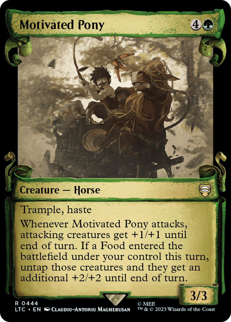 Motivated Pony [The Lord of the Rings: Tales of Middle-Earth Commander Showcase Scrolls] | Empire Gaming NC