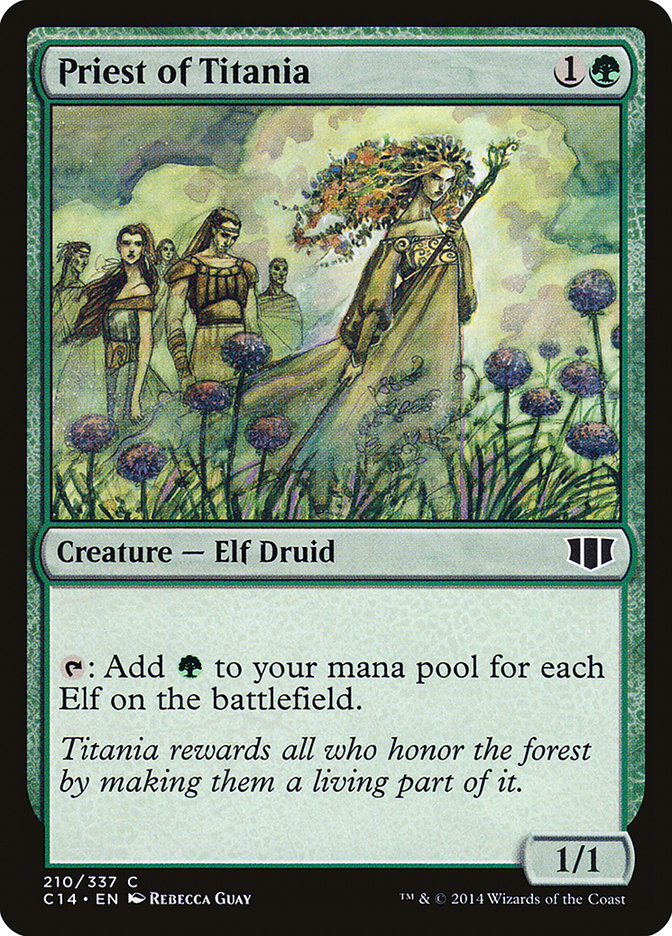 Priest of Titania [Commander 2014] | Empire Gaming NC