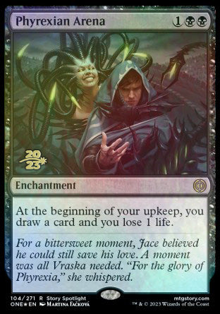 Phyrexian Arena [Phyrexia: All Will Be One Prerelease Promos] | Empire Gaming NC