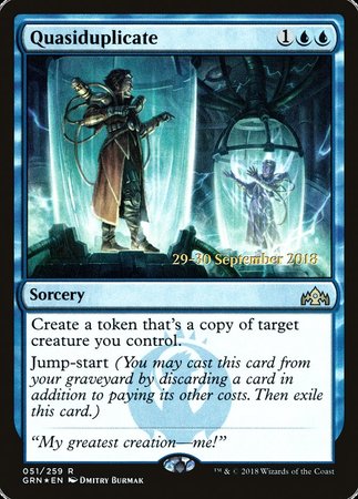 Quasiduplicate [Guilds of Ravnica Promos] | Empire Gaming NC