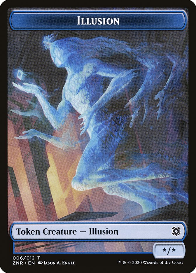 Illusion Token [Zendikar Rising] | Empire Gaming NC