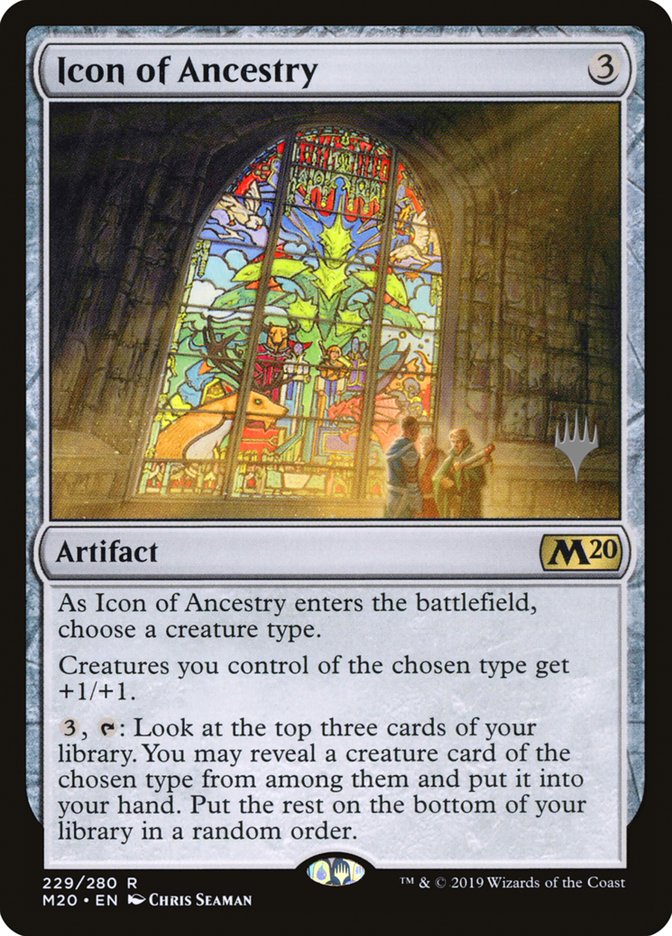 Icon of Ancestry [Core Set 2020 Promos] | Empire Gaming NC