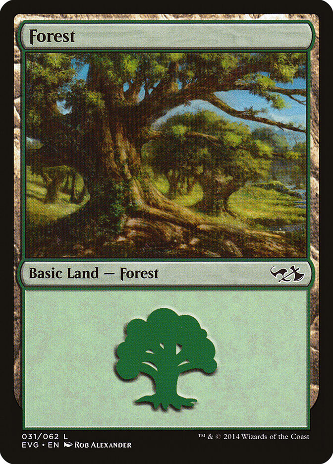 Forest (31) (Elves vs. Goblins) [Duel Decks Anthology] | Empire Gaming NC