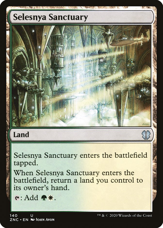 Selesnya Sanctuary [Zendikar Rising Commander] | Empire Gaming NC