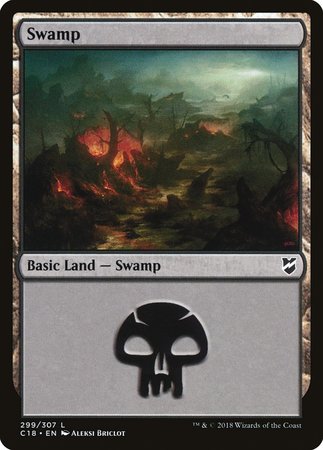 Swamp (299) [Commander 2018] | Empire Gaming NC