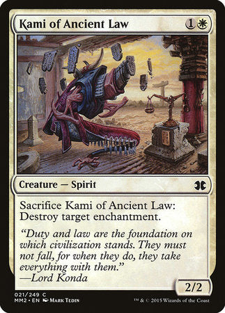 Kami of Ancient Law [Modern Masters 2015] | Empire Gaming NC