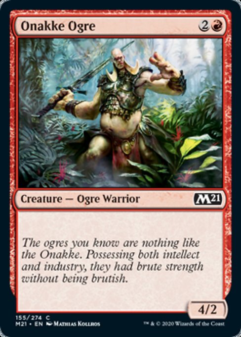 Onakke Ogre [Core Set 2021] | Empire Gaming NC