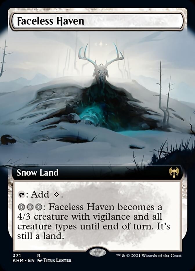 Faceless Haven (Extended Art) [Kaldheim] | Empire Gaming NC