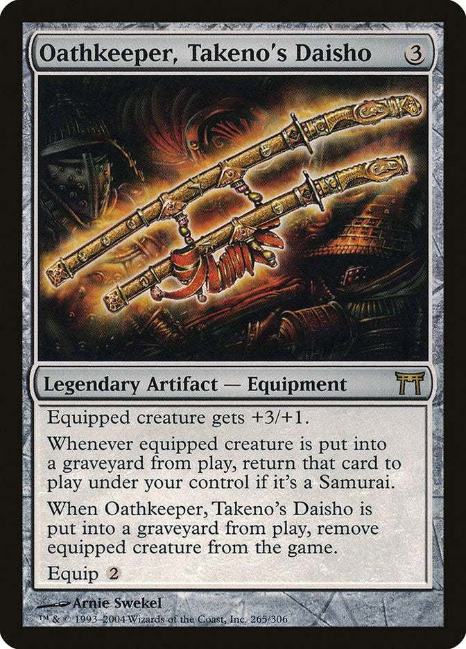 Oathkeeper, Takeno's Daisho [Champions of Kamigawa] | Empire Gaming NC