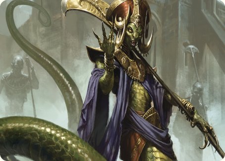 Sidisi, Brood Tyrant Art Card [Commander Masters Art Series] | Empire Gaming NC