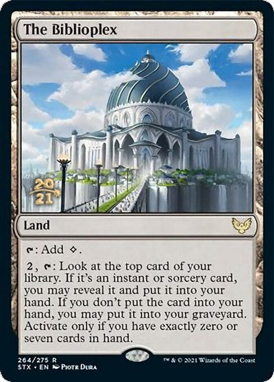 The Biblioplex [Strixhaven: School of Mages Prerelease Promos] | Empire Gaming NC