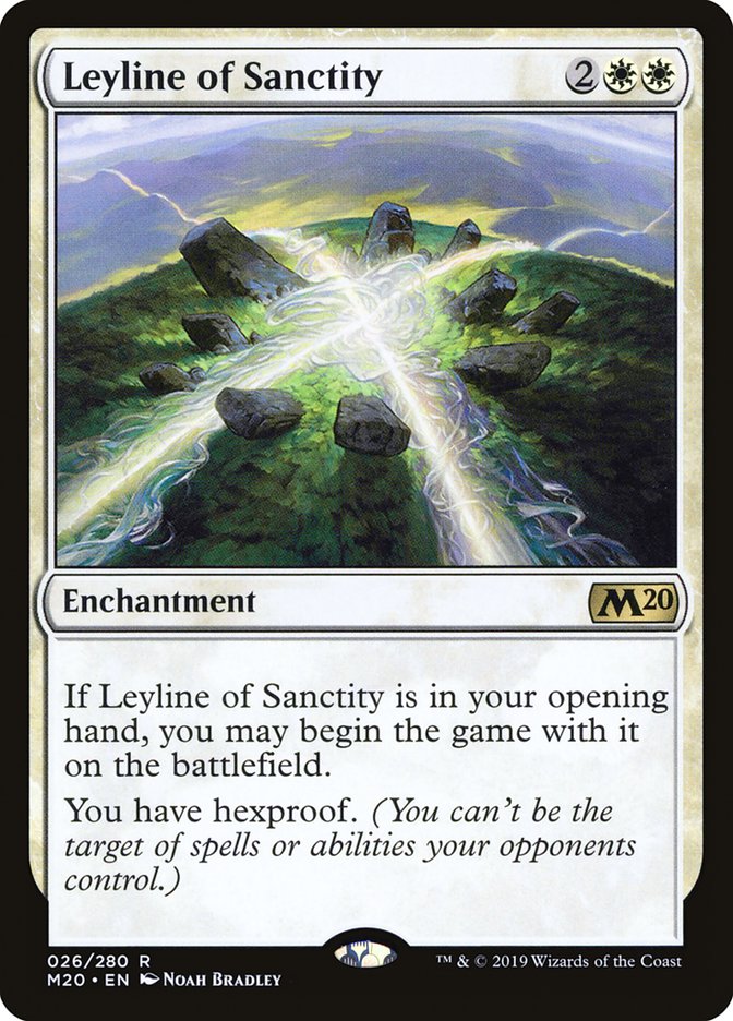 Leyline of Sanctity [Core Set 2020] | Empire Gaming NC