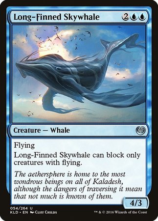 Long-Finned Skywhale [Kaladesh] | Empire Gaming NC