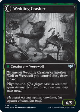 Wolfkin Outcast // Wedding Crasher [Innistrad: Double Feature] | Empire Gaming NC