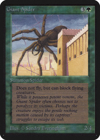 Giant Spider [Limited Edition Alpha] | Empire Gaming NC