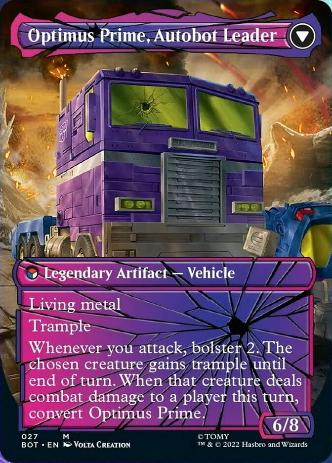 Optimus Prime, Hero // Optimus Prime, Autobot Leader (Shattered Glass) [Universes Beyond: Transformers] | Empire Gaming NC