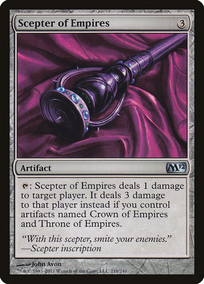 Scepter of Empires [Magic 2012] | Empire Gaming NC