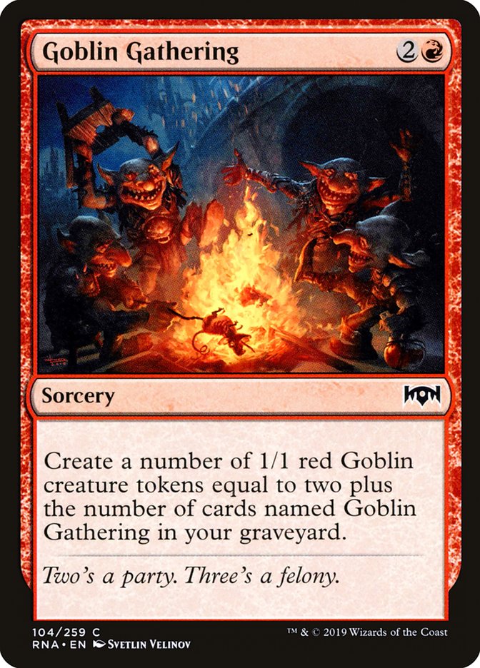 Goblin Gathering [Ravnica Allegiance] | Empire Gaming NC