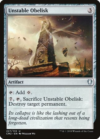 Unstable Obelisk [Commander Anthology Volume II] | Empire Gaming NC