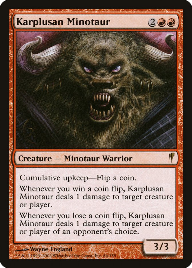 Karplusan Minotaur [Coldsnap] | Empire Gaming NC