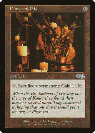 Claws of Gix [Urza's Saga] | Empire Gaming NC