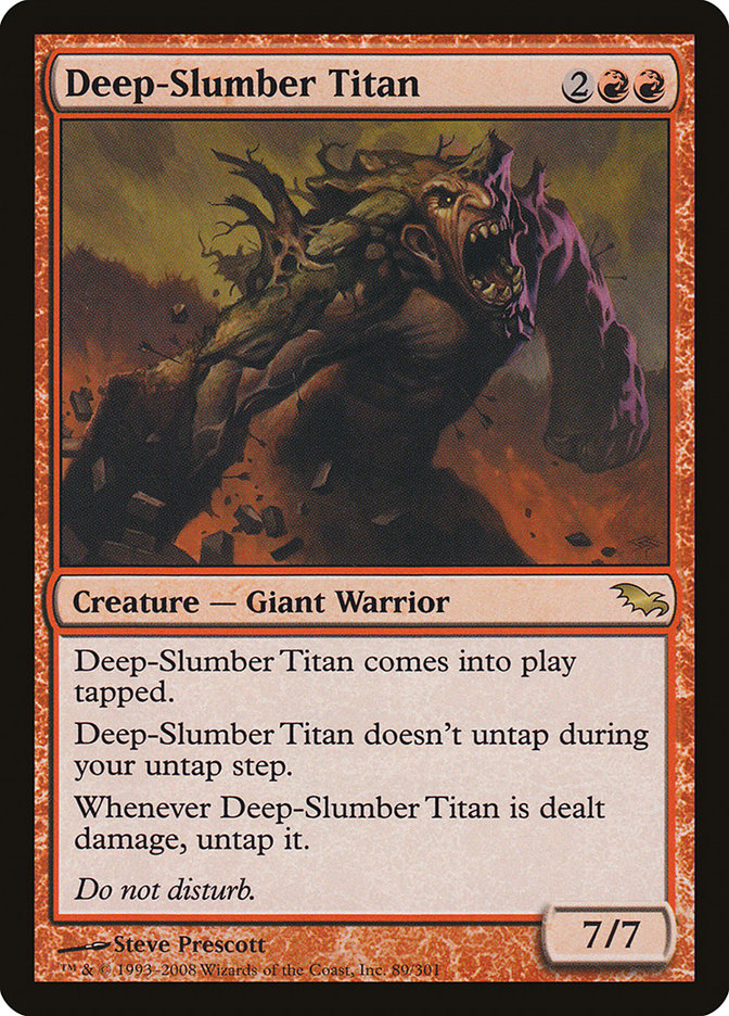 Deep-Slumber Titan [Shadowmoor] | Empire Gaming NC