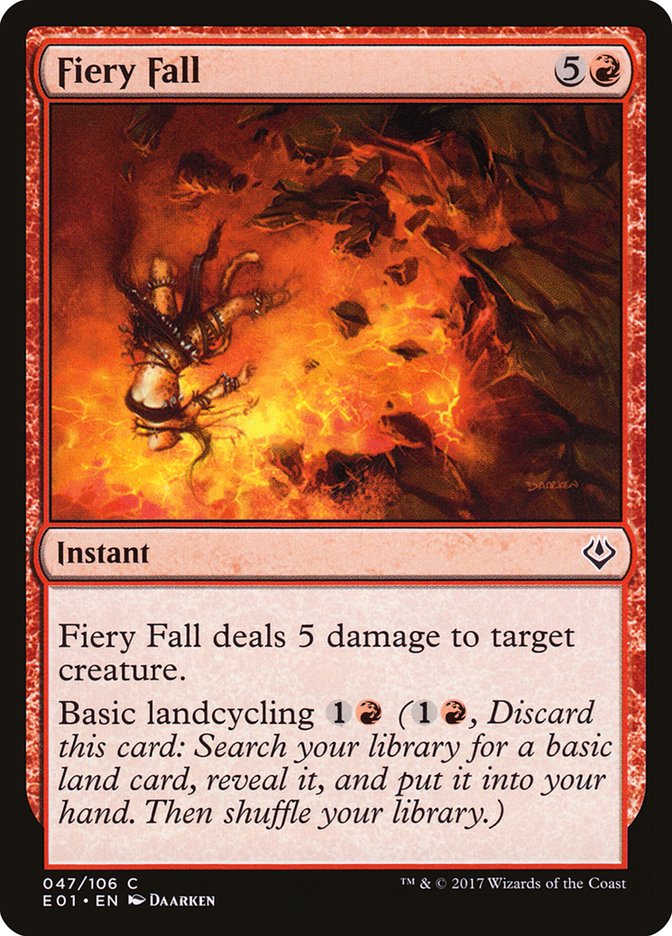 Fiery Fall [Archenemy: Nicol Bolas] | Empire Gaming NC