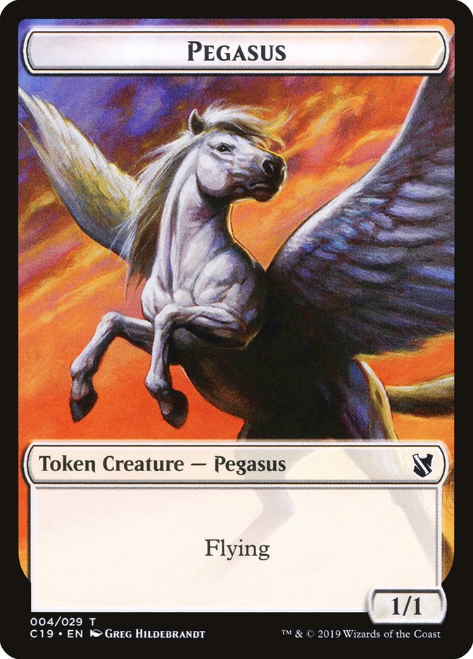 Pegasus [Commander 2019 Tokens] | Empire Gaming NC