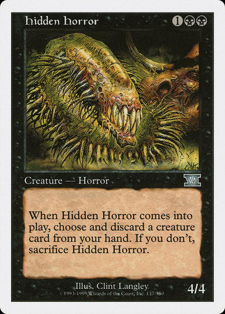 Hidden Horror [Classic Sixth Edition] | Empire Gaming NC