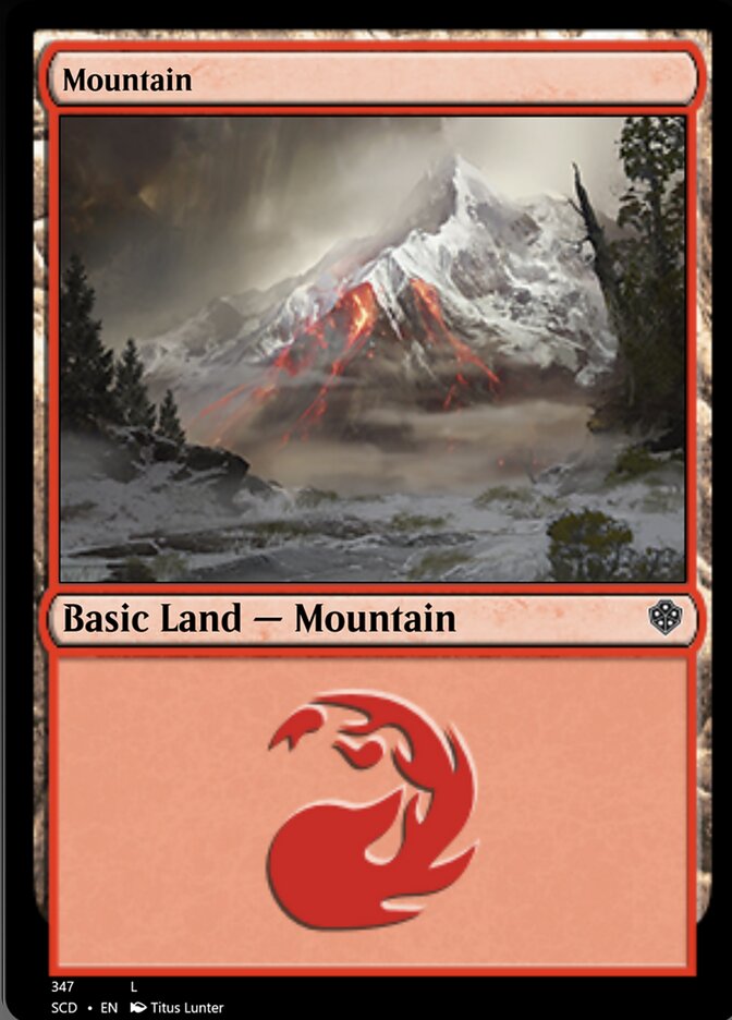 Mountain (347) [Starter Commander Decks] | Empire Gaming NC