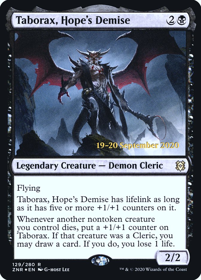 Taborax, Hope's Demise  [Zendikar Rising Prerelease Promos] | Empire Gaming NC